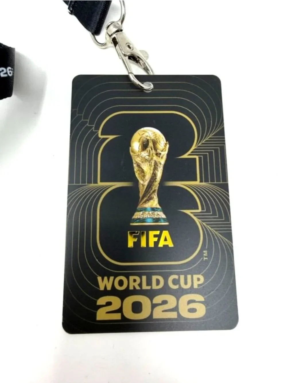 FIFA World Cup 2026 Game Lanyard Collectible Souvenir Fan ID Stadium Exclusive